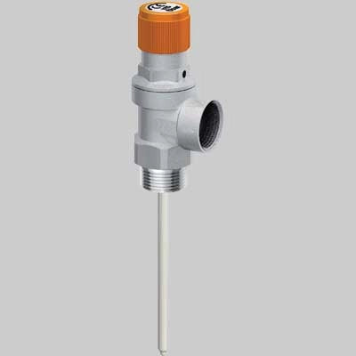 VALVOLA DI SICUREZZA COMBINATA PER IMPIANTI SOLARI  6 BAR 3/4x 3/4     FAR