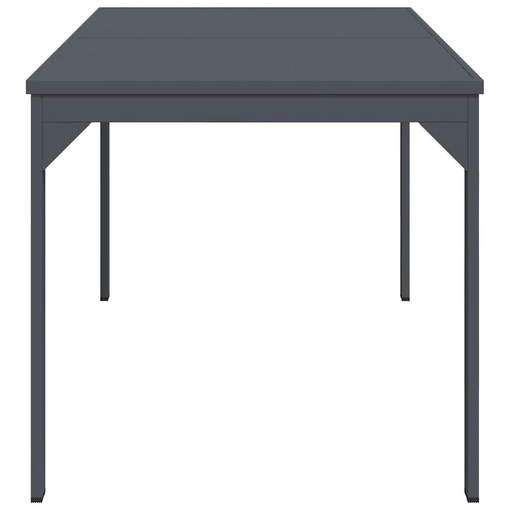 Tavolo da patio Antracite 180 x 80 x 74 cm 42010362