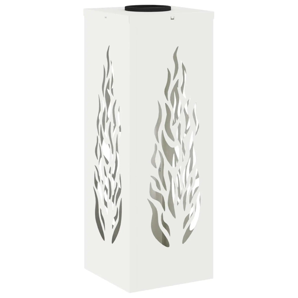 Faro LED solare per sentieri 2 pcs Bianco 879794