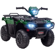 Auto elettrica per bambini 12V ¨C Minimal ¨C verde 88x45x50cm