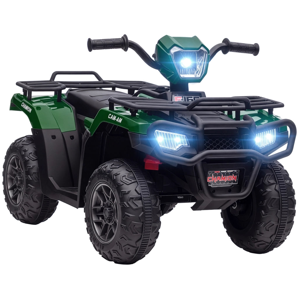 Auto elettrica per bambini 12V ¨C Minimal ¨C verde 88x45x50cm