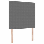Testiera | Testata Grigio chiaro 90 cm Tessuto in Cords