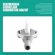 Carburatore Aria Aan/Uit Regolatore - Facile da Montare - Adatto per Mini Moto - Ideale per Motocross - Tecnica per Carburatori - Codice Prodotto: 12345 - Modello: SC-001 - Dimensioni: 10x5x3 cm - Materiale: Acciaio Inox - Peso: 0,2 kg.