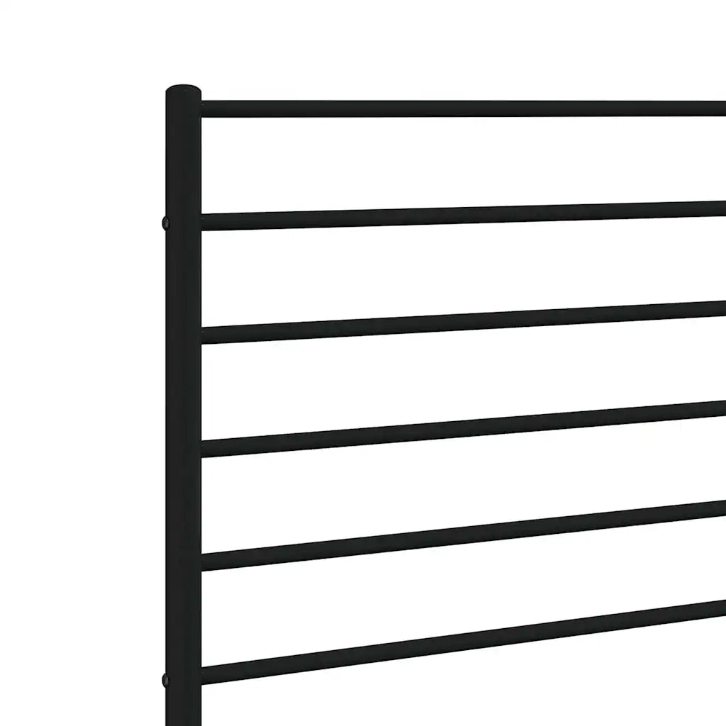 Testiera di Ricambio in Metallo Nero 120 cm 352350