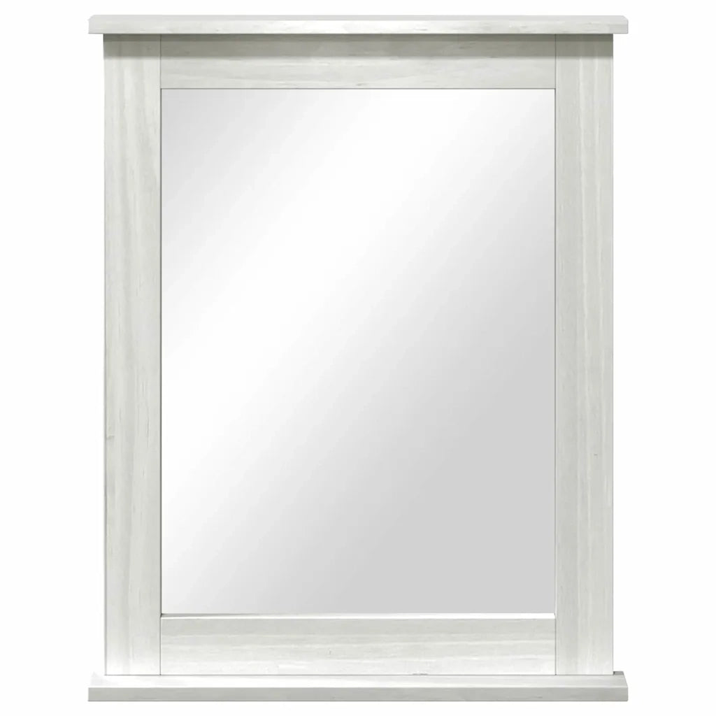 Specchio Rettangolare VIGO Bianco Antico 55,5 x 5 x 70 cm