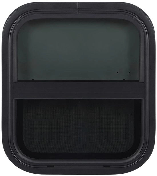 Porta scorrevole impermeabile - Lega di alluminio - Resistente all'ossidazione - Per camper e veicoli da costruzione - 406x356mm - Chiusura ermetica - Porta scorrevole per camper
