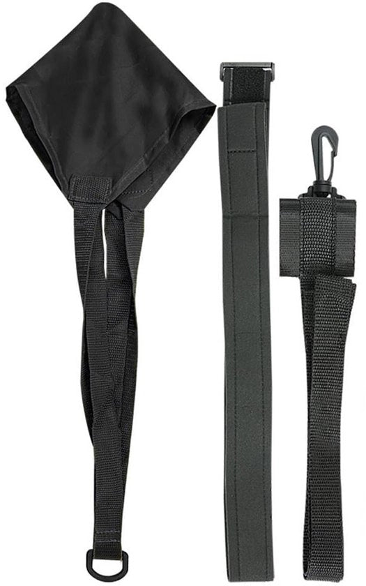 Cinturino da Nuoto - Cinturino Adattabile per Allenamento con Resistenza - Neoprene/Tessuto Oxford - Adatto a Tutti gli Anni - Incluso Cavo - Peso 149g - Aiuto per la Nuotata