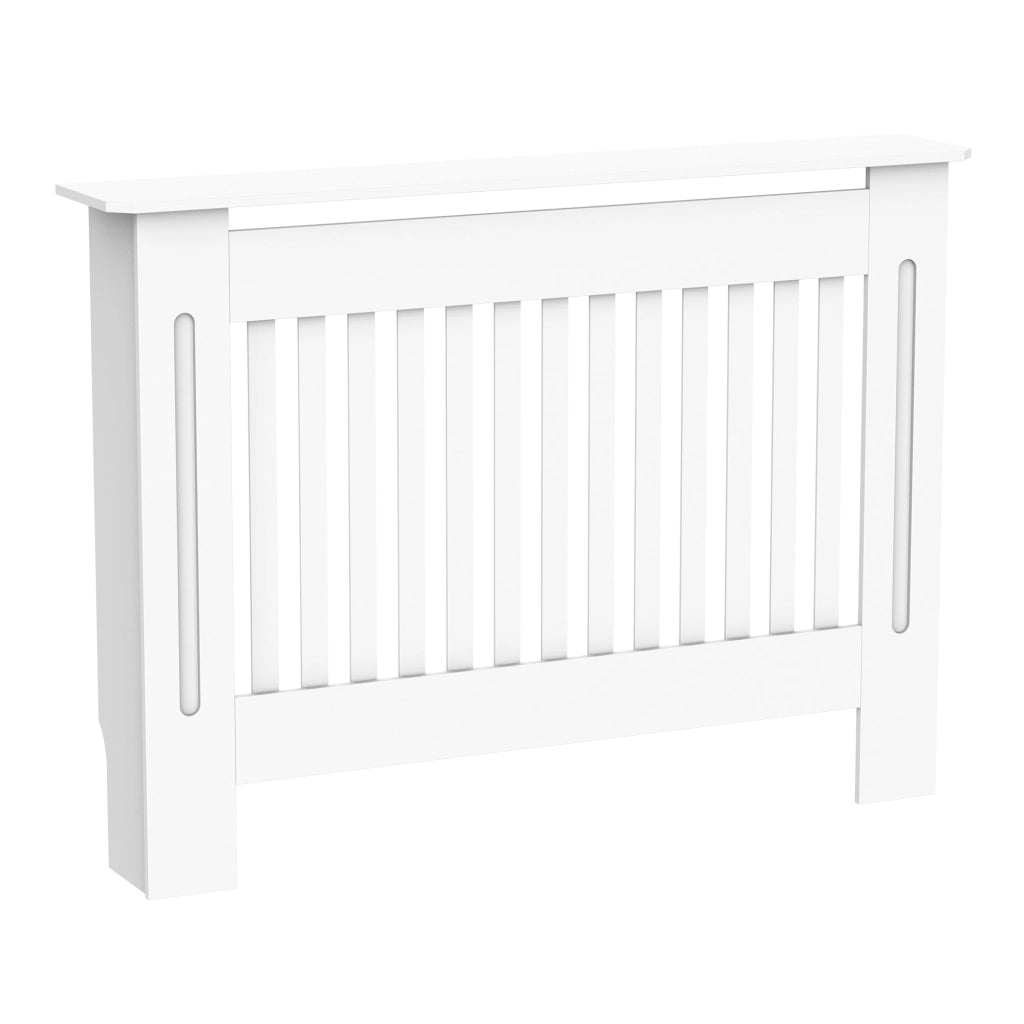 Copritermosifone a Doghe ¨C Minimal ¨C Bianco 112x19x81 cm
