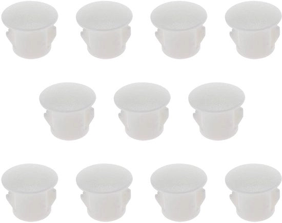 Viti di Sostituzione per Mobili - Capocchiere Sostituibili - Bianchi - 100 Pezzi per Armadi e Schermi