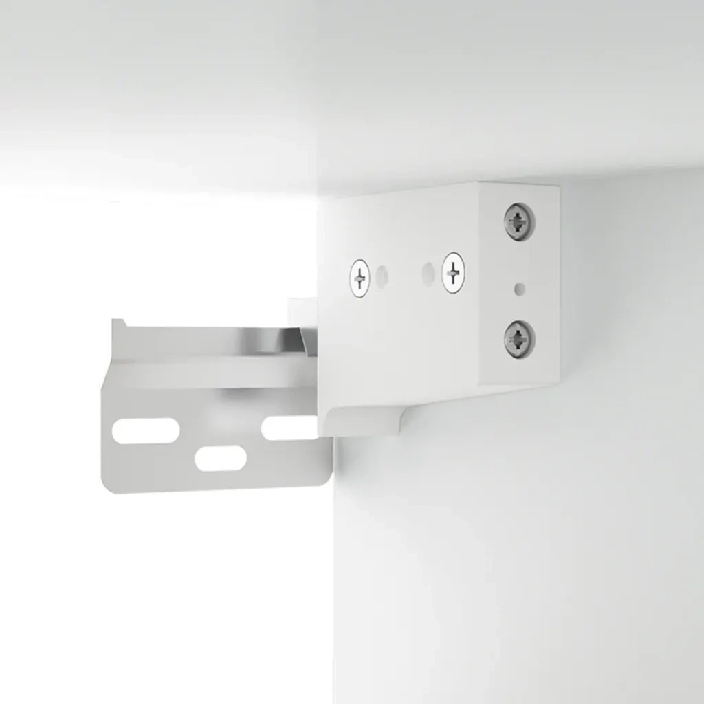 Comodini a Muro 2 pz Bianchi 35x35x20 cm 829773