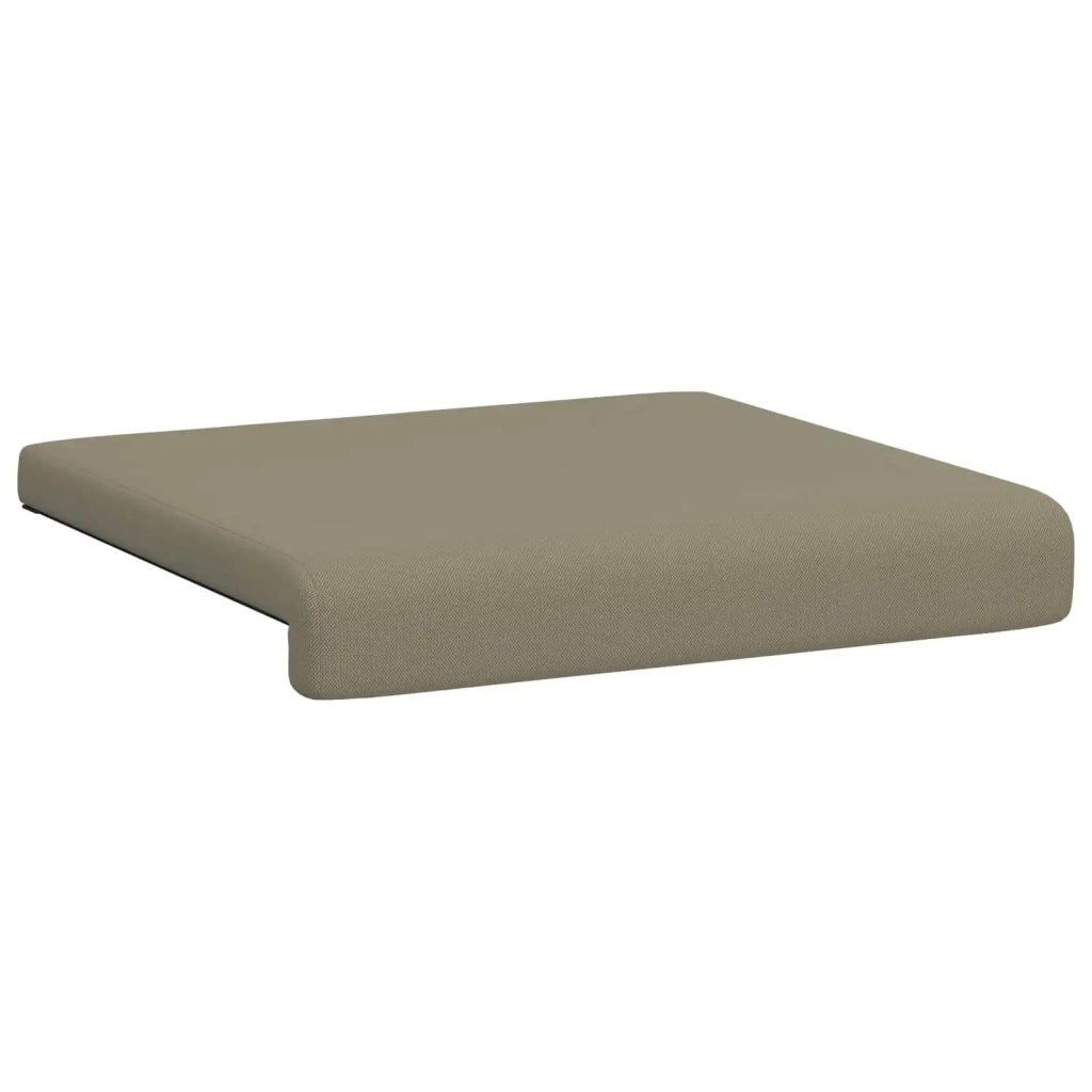Cuscino per panchina 4 pcs Velvet testurizzato Cachi 42043158