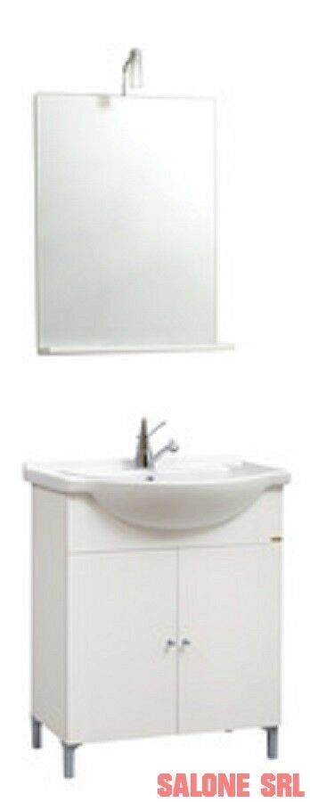 MOBILE BAGNO DESY CM.58 COMPLETO COLORE BIANCO