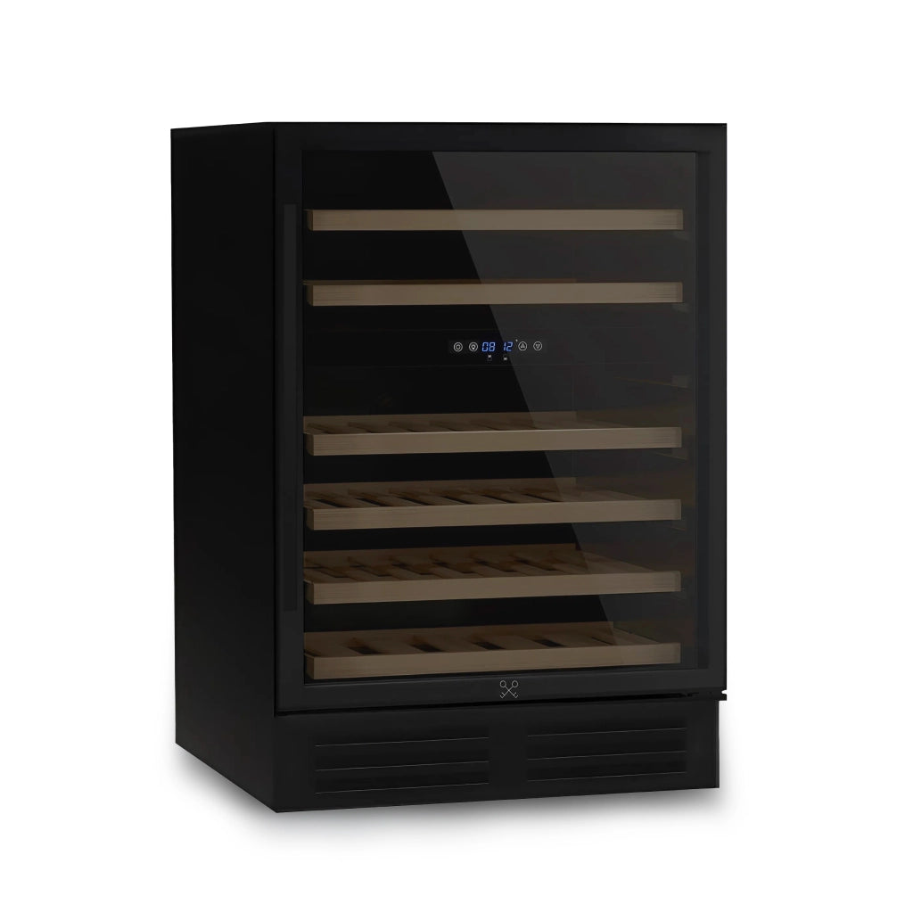 Cantinetta Vino CAVCEDB46 46 Bottiglie Dual Zone da incasso Nera