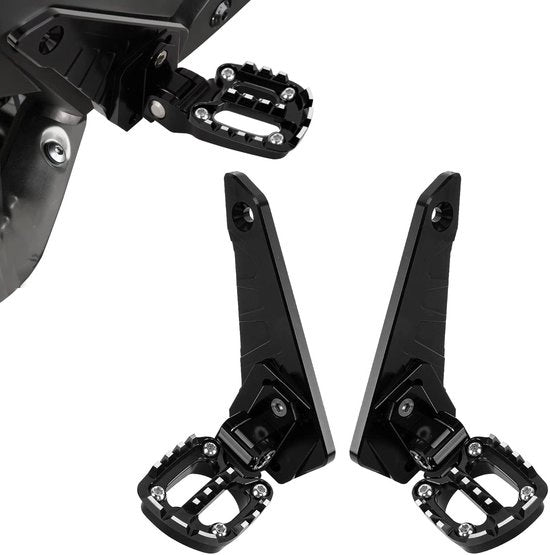Sostegno Pedale Indietro - Flessibile - In Alluminio CNC - Adatto per X-ADV 750/Forza 750/NC 750 - Robusto - Duraturo - Sostegno Pedali