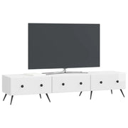 Mobile TV | Armadietto TV | Mobile Porta TV Bianco Lucido 147 x 34,5 x 30 cm Legno ingegnerizzato