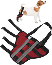 Protezioni per ginocchia per cani - fasci di sostegno - stabilità - assorbimento shock - protezione - sicurezza - misura XS - fasciata per articolazione canina