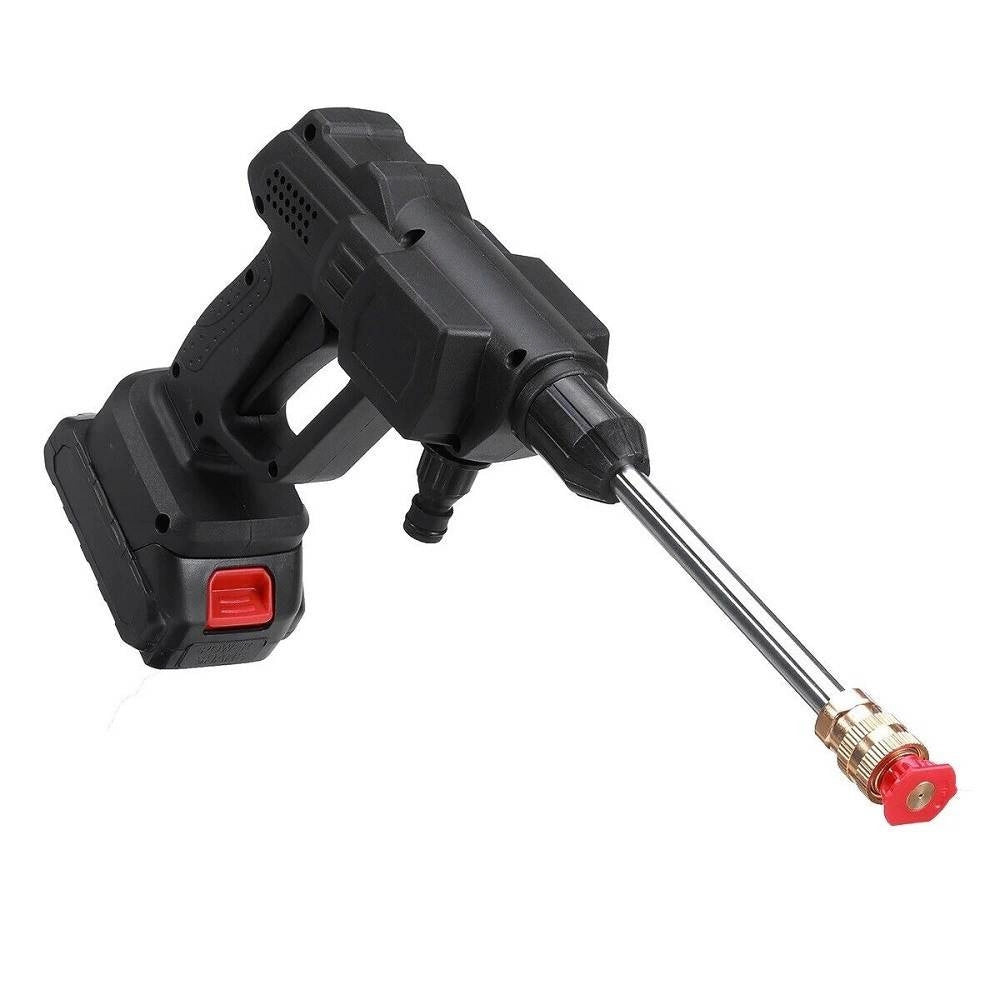 Trade Shop - Idropulitrice A Doppia Batteria 26v Alta Pressione Portatile Lavaggio Auto 96532 -