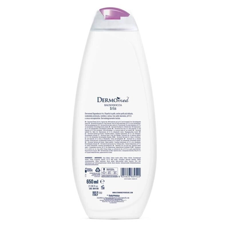 DERMOMED BAGNODOCCIA FRAGRANZA IRIS 650ML