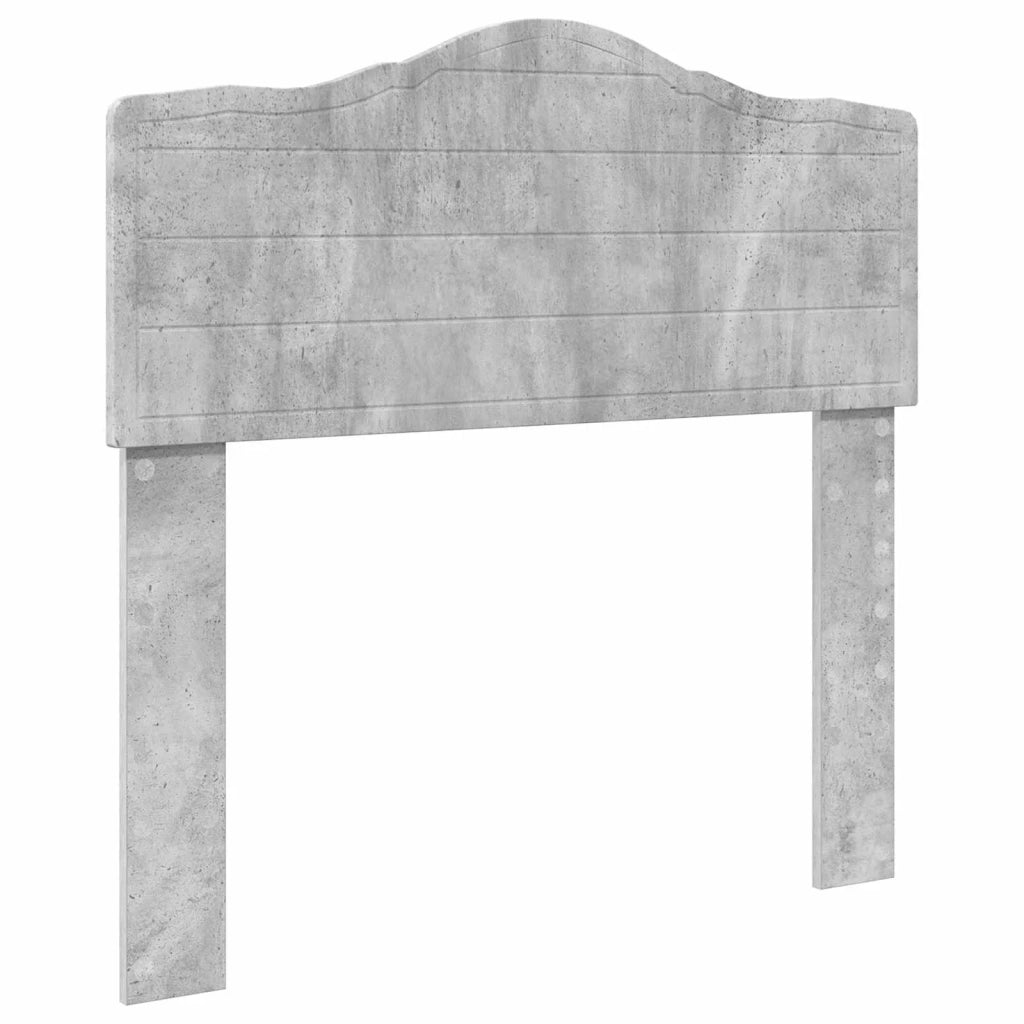 Testiera | Testata Grigio cemento Legno multistrato