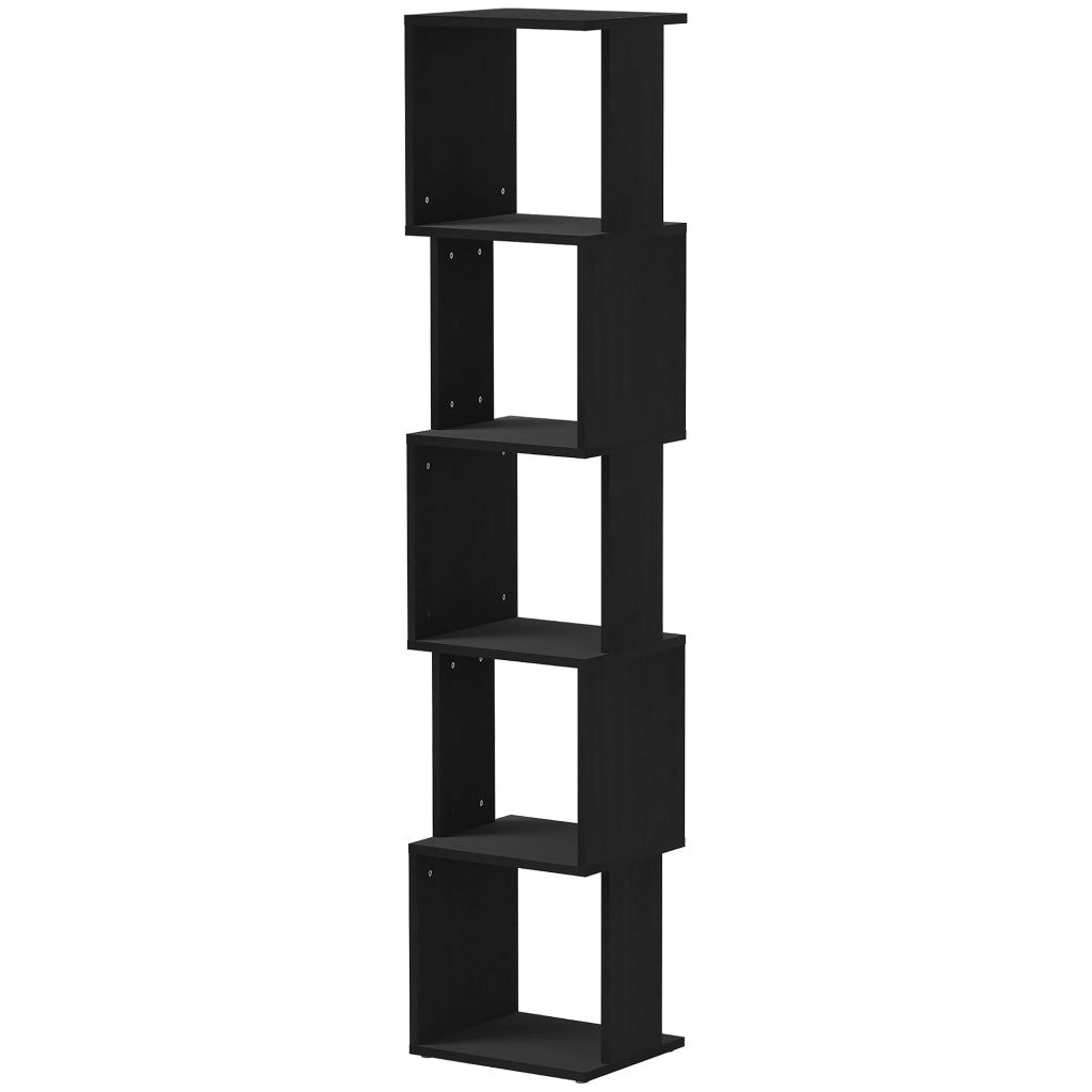 Libreria Design Moderno 5 Livelli ¨C Minimal ¨C nero