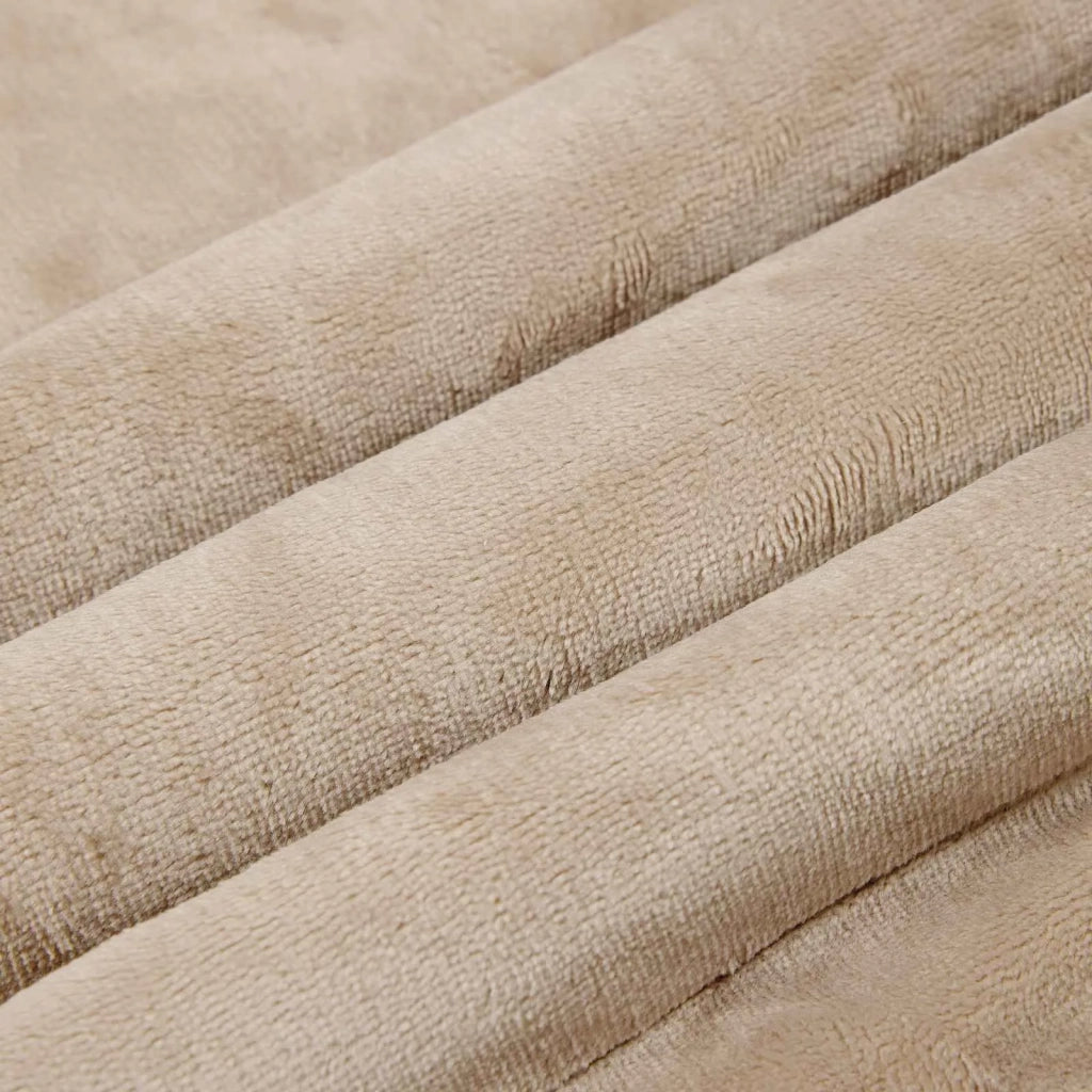 Coperta Beige 150 x 200 cm Panno 42016974