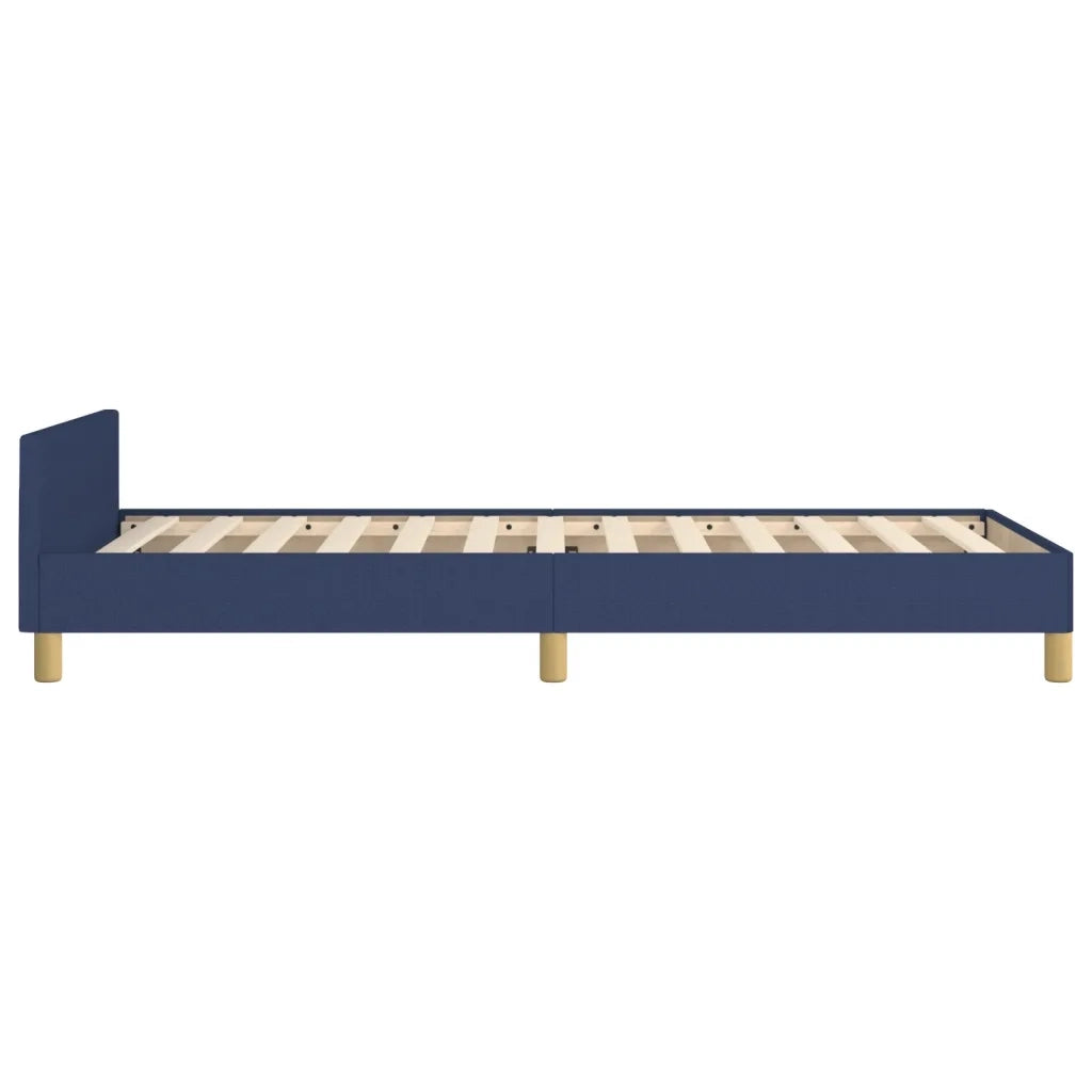 Giroletto senza Materasso Blu 80x200 cm in Tessuto 3125258