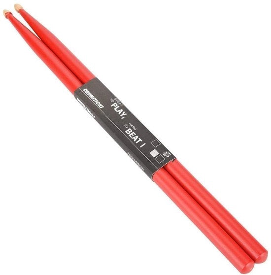 Drumstocchi 5A - Astucci Professionali a Batteria - Legno di Quercia - Accessorio Musicale - 1 Paio - Duraturo e di Alta Qualità