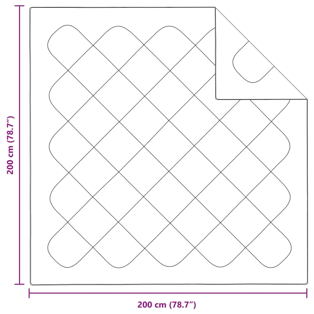 Piumone con cuscino 3 pcs Bianco Microfibra 3377343