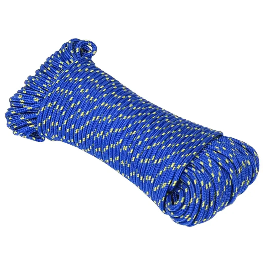 Corda | Fune per barca Blu 4 mm 25 m in Polipropilene