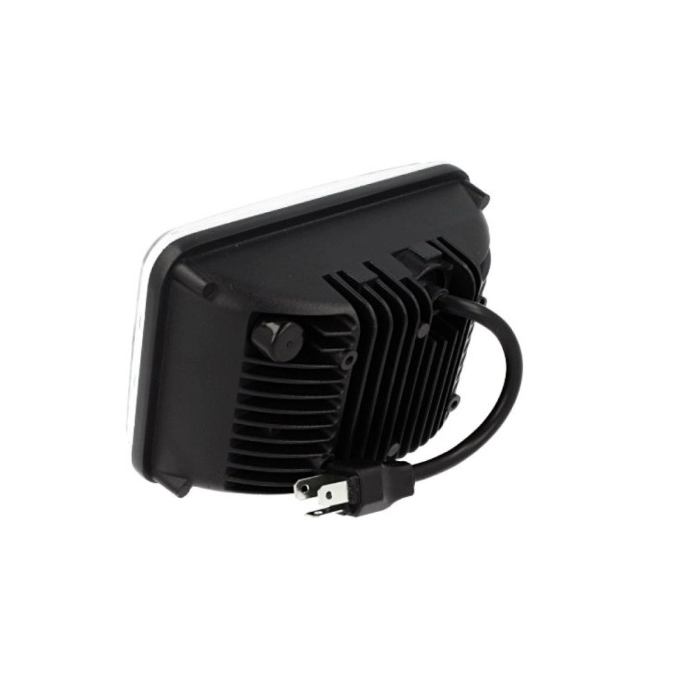 Trade Shop - Faro Supplementare H4 Auto Fuoristrada 15 Led Abbagliante Anabbagliante Ip67 -