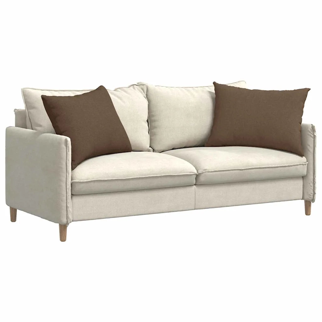 Cuscini da Divano 2 pcs Marrone 70 x 50 cm Tessuto 42013743