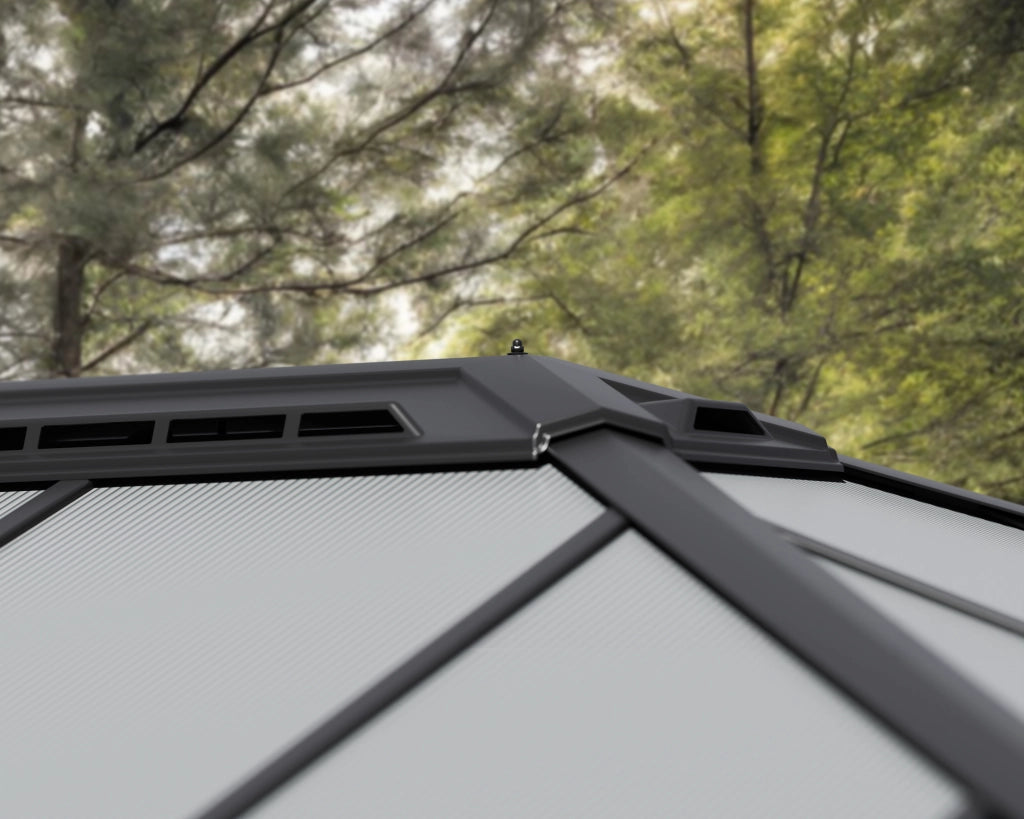 Carport doppio in alluminio Colorado 4.3X6