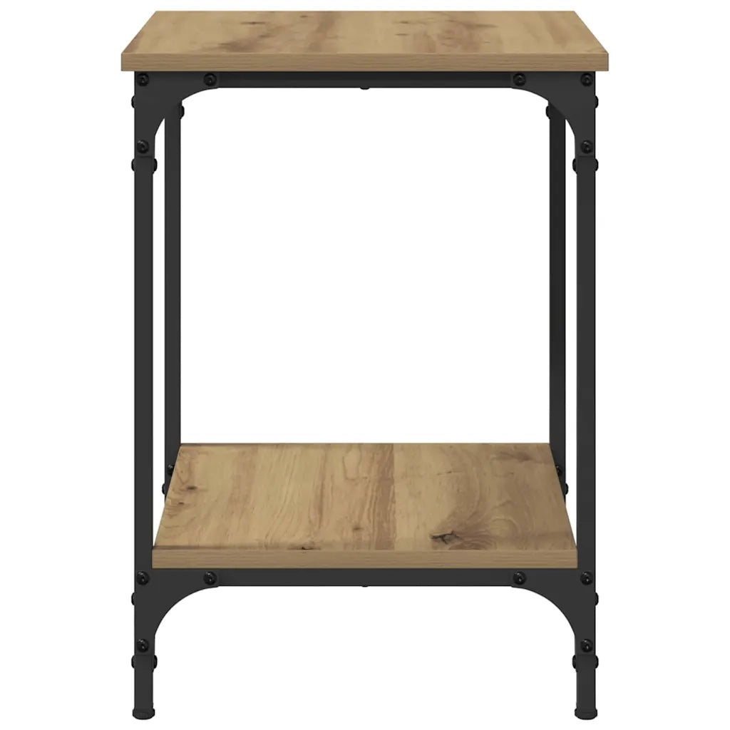 Tavolino da salotto | Tavolino da caff¨¨ | Tavolino da Soggiorno Rovere artigianale 40 x 40 x 55 cm