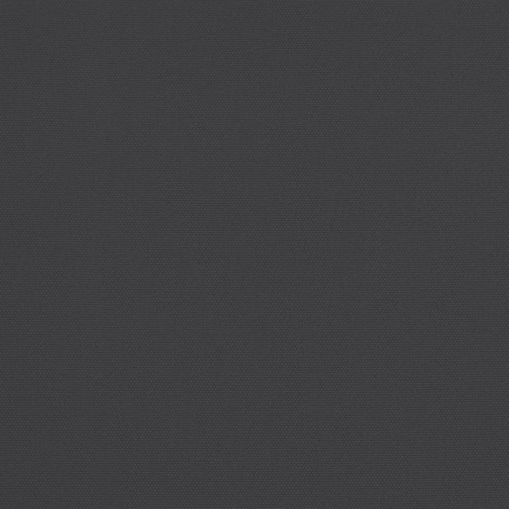 Ombrellone a Doppia Testa-Ombrello da giardino Nero 449x265 cm