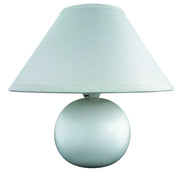 Lampada da comodino Ariel bianco opaco E14 Rabalux