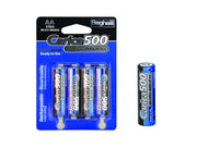 PILA STILO AA CARICA500- - 1,2v 1500 mAh blister da 4 pezzi - 10 pezzi BEGHELLI