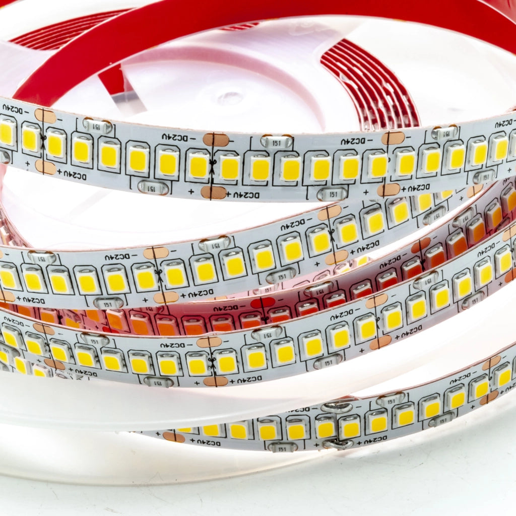 KIT SMART striscia 1200 LED 90W 24V centralina WiFi controllo vocale alexa strip flessibile 5 metri 8100lm LUCE 4000K