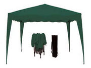 1pz gazebo ripiegabile verde - cm.300x300x270h. colore verde cod:ferx.fer182942