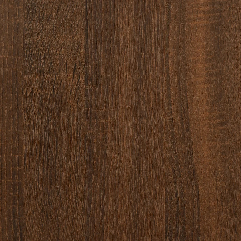 Tavolino salotto | Tavolino da caff¨¨ | Tavolino da Soggiorno Rovere Marrone 49,5x49,5x45 Legno Multistrato