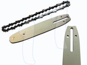 Lama/Barra Con Catena Per Motosega A Scoppio 25cm