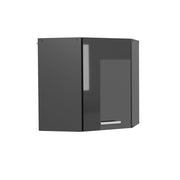 Vicco Mobile angolare da cucina Antracite lucido 57 cm