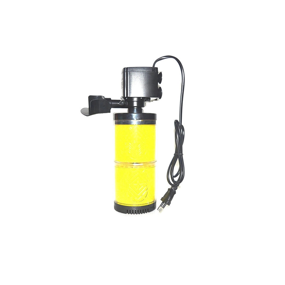 Trade Shop - Filtro Immersione Acquario Acqua Dolce E Salata 1200l/h Pompa Interna Fk-1502 -