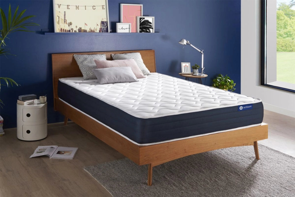 Materasso Actiflex sleep 130x210cm - Spessore : 22cm - Molle insacchettate e memory foam - Bilanciato
