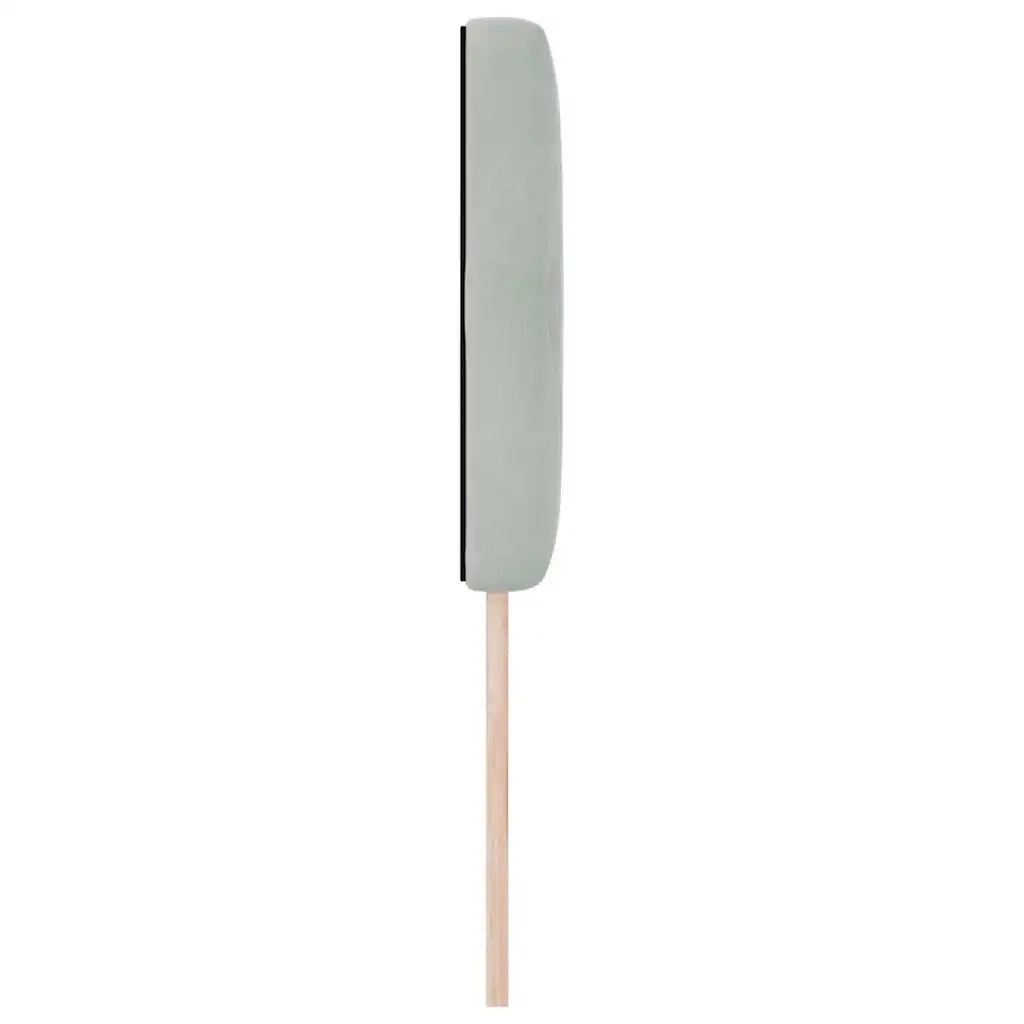 Testiera | Testata Grigio chiaro 80 cm Velluto