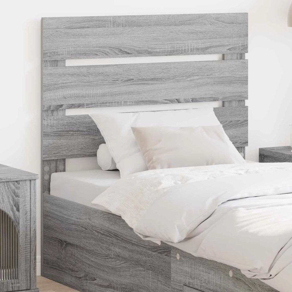 Testiera | Testata Grigio Sonoma Legno multistrato