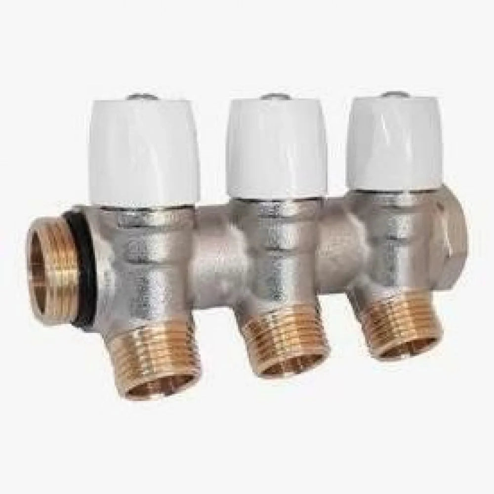 Collettore con rubinetti inclina ti 5 vie 3/4  b07p8lt9qm