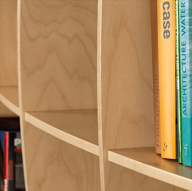 LIBRERIA MENSOLA SCAFFALE IN LEGNO MODELLO PEPE CON 3 RIPIANI FINITURA NOCE L.75  x P.30 x H.75 MADE IN ITALY ORIGINAL LEGNO ITALIA
