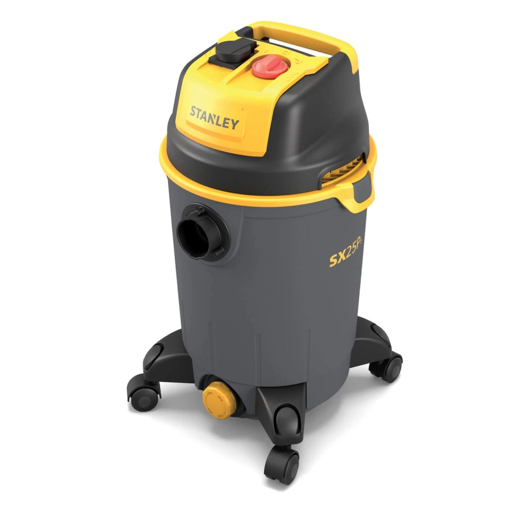 Aspiratore Solidi e Liquidi Stanley SXVC25PTDE (Potenza assorbita  1200 W, Capacità fusto 25 l)