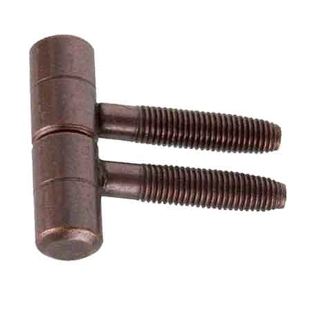 CERNIERA TIPO ANUBA Ø 14 mm - Ottonata - 10 pezzi
