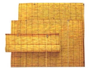 ARELLA IN BAMBU' CON TIRO E CARRUCOLA IN TERMORETRAIBILE  cm.150x300    VETTE